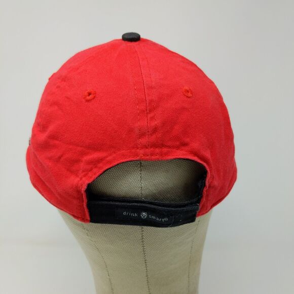 Stylemaster Strapback Hat Jim Beam Racing Red Black OSFA Embroidered Logo #7 - Picture 9 of 14